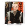 mens my favorite takemichi movies hanagaki gifts music fans mizorey tee transparent - Anime Shower Curtain Shop