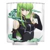 mens womens code geass cc anime video game transparent - Anime Shower Curtain Shop