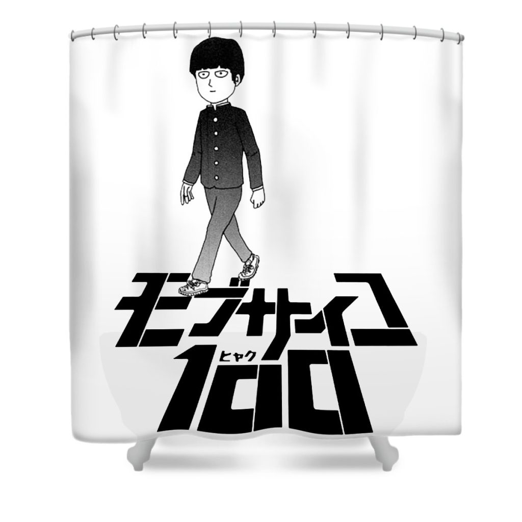 mob psycho 100 athala naufal transparent - Anime Shower Curtain Shop