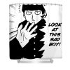 mob psycho 100 philip m evans transparent - Anime Shower Curtain Shop