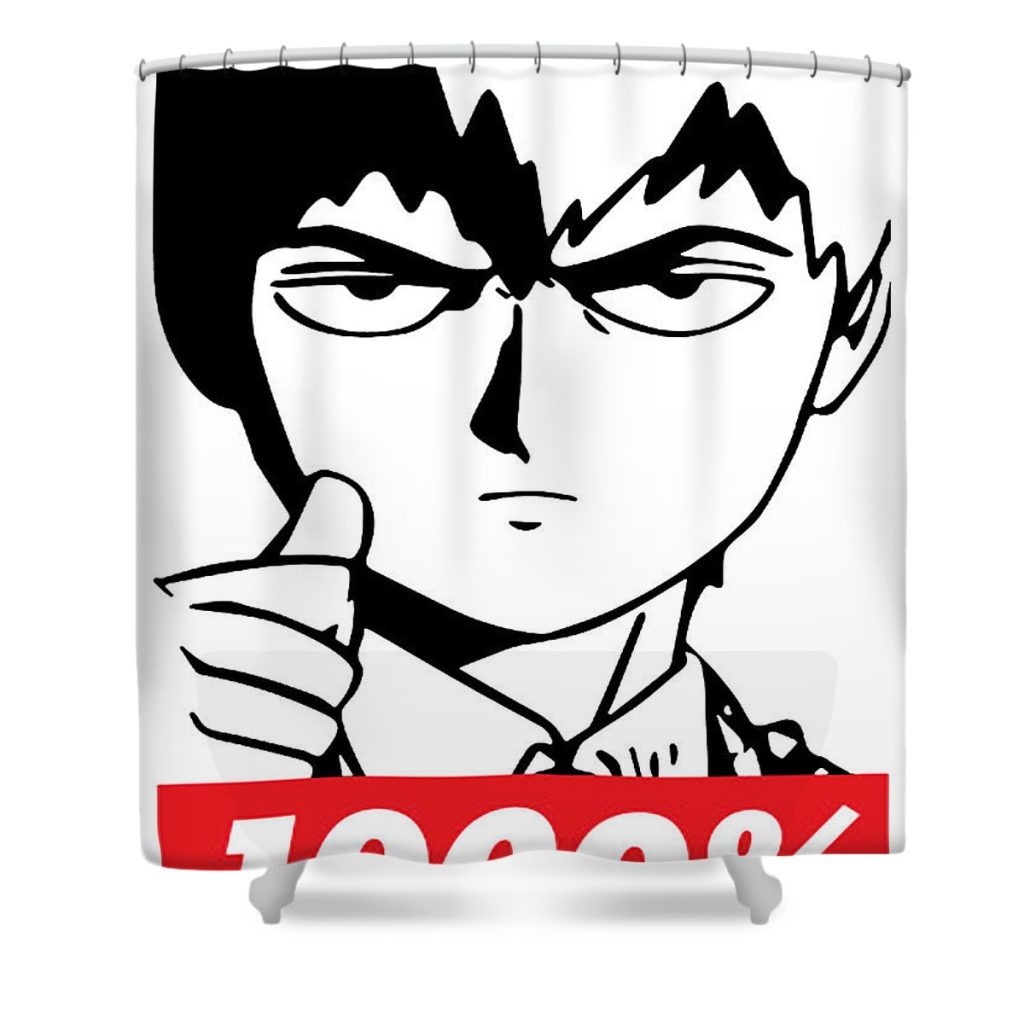 mob psycho 100 priza riyanzi - Anime Shower Curtain Shop