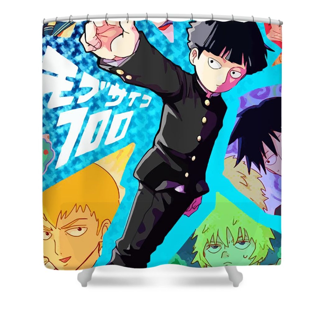 mob psycho poster young price - Anime Shower Curtain Shop