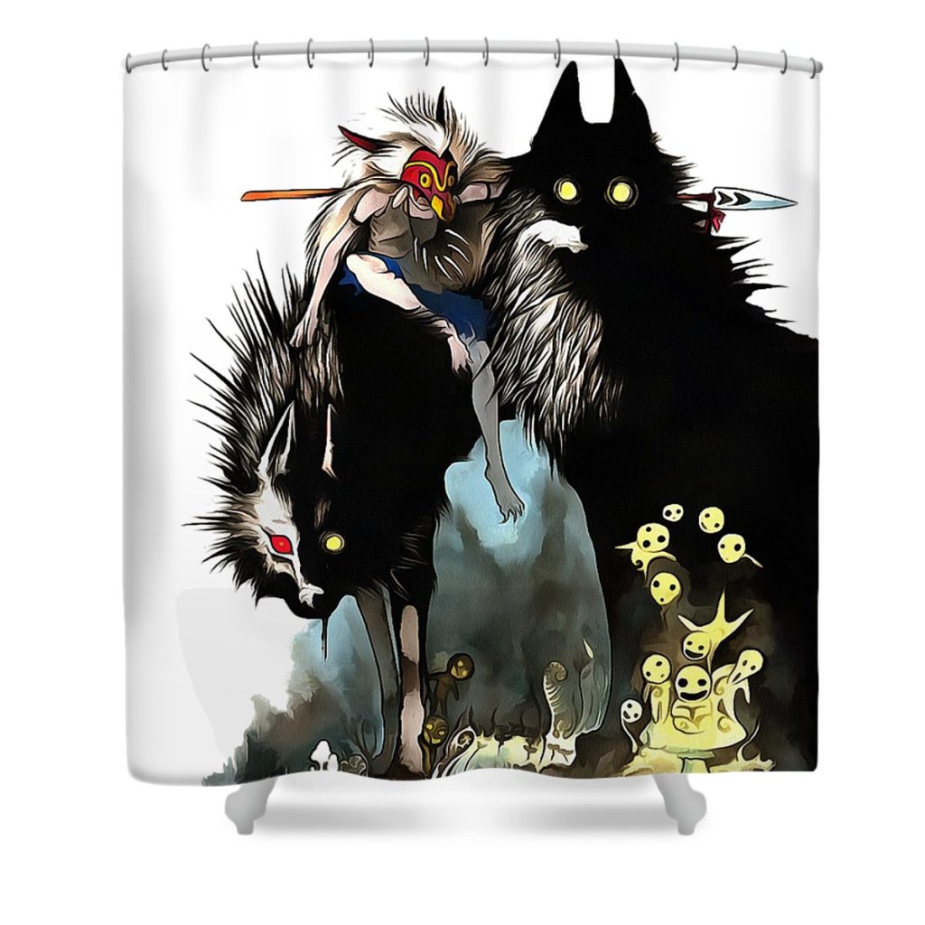 mononoke prosper daliono transparent - Anime Shower Curtain Shop