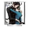 music vintage anime undertaker manga cool graphic gift mizorey tee transparent - Anime Shower Curtain Shop