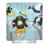 mutants assemble emily hawkins - Anime Shower Curtain Shop