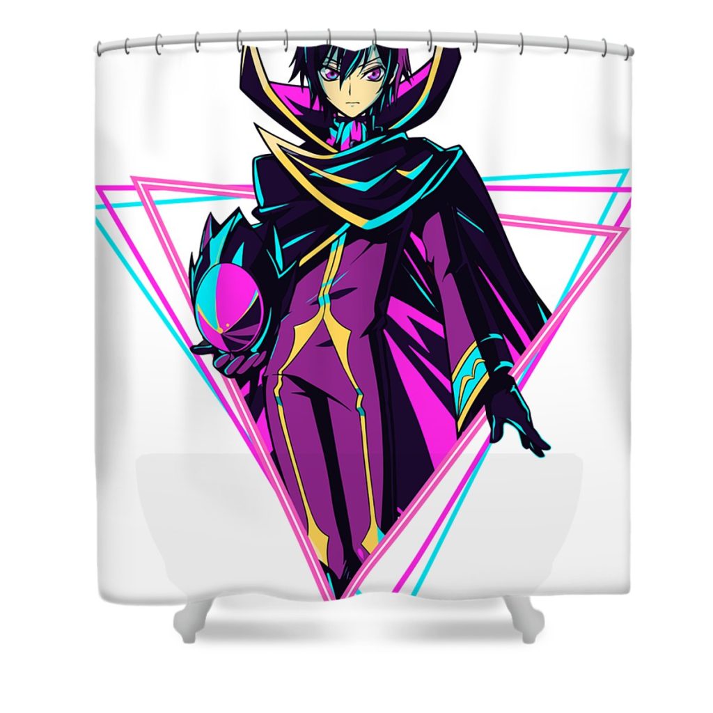 my favorite people code geass lelouch anime video game transparent - Anime Shower Curtain Shop