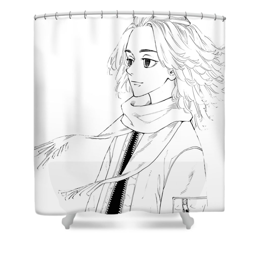 my favorite people takemichi movies hanagaki funny graphic gifts mizorey tee transparent - Anime Shower Curtain Shop