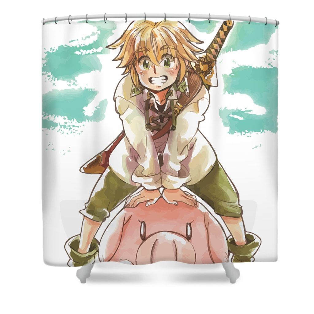 nanatsu no taizai nora thurston transparent - Anime Shower Curtain Shop