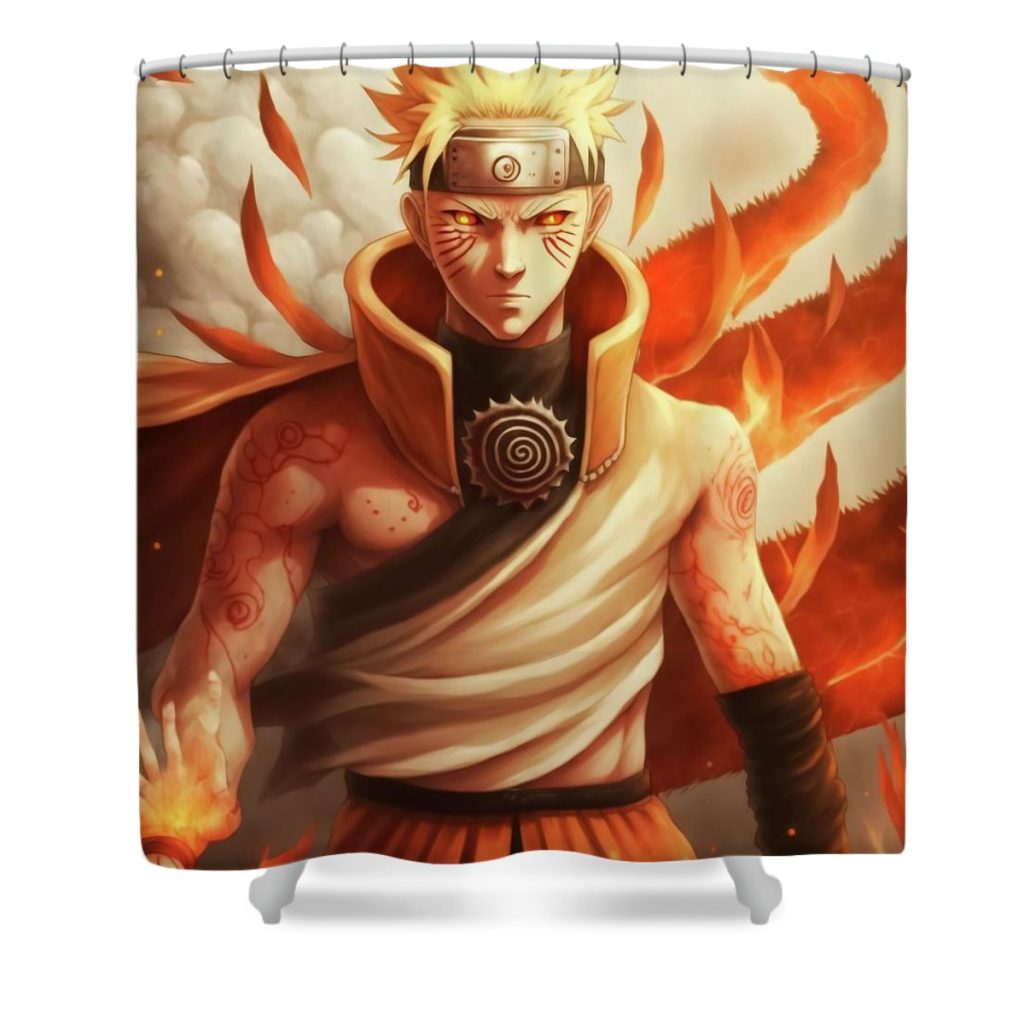 naruto baryon mode creationistlife - Anime Shower Curtain Shop