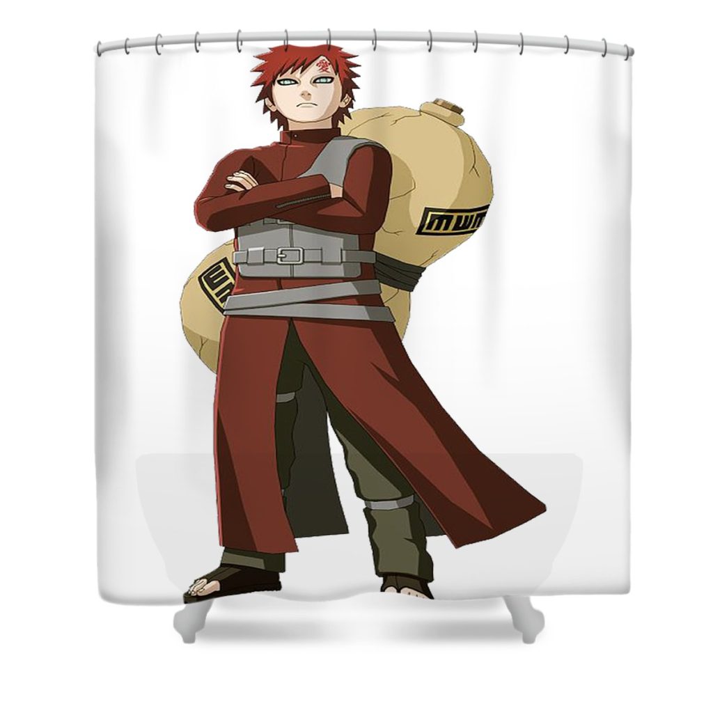 naruto chibi gaara victoria carroll transparent - Anime Shower Curtain Shop