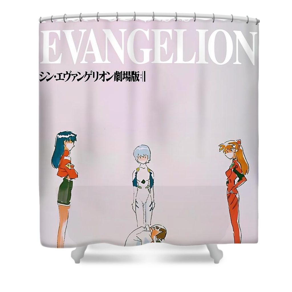 neon genesis evangelion sophia parker - Anime Shower Curtain Shop