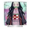 nezuko luis navarro - Anime Shower Curtain Shop