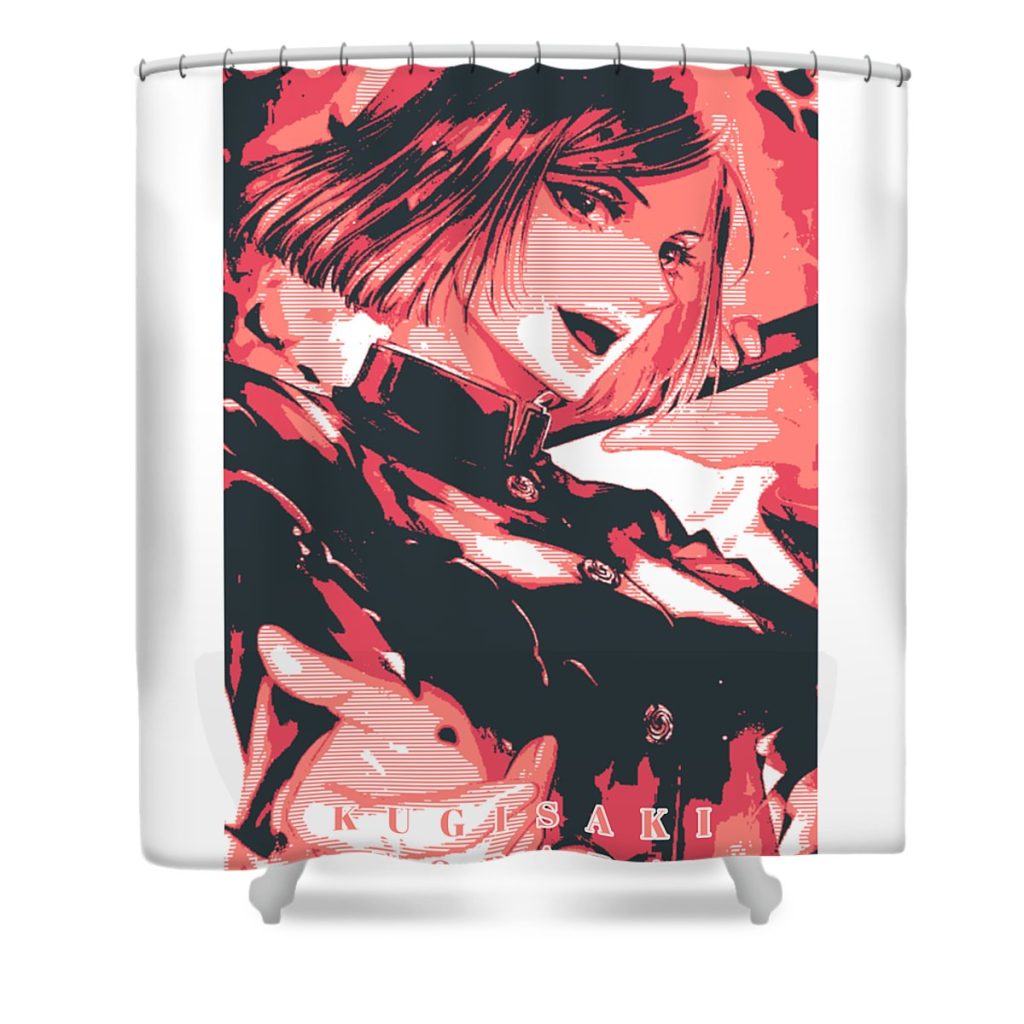 nobara kugisaki ratna utari transparent - Anime Shower Curtain Shop