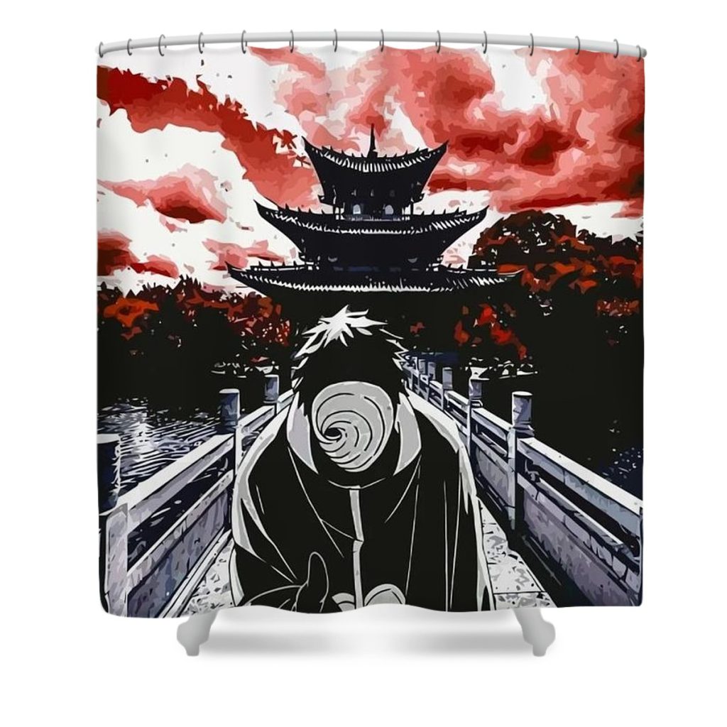 obito tobi akatsuki thor raib - Anime Shower Curtain Shop