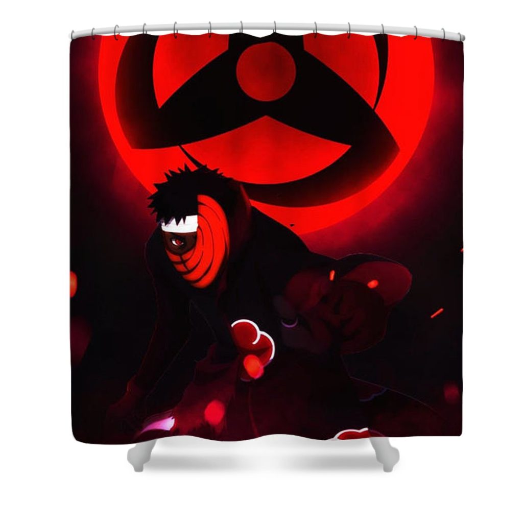 obito uchiha andres montanez - Anime Shower Curtain Shop