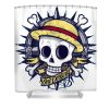 one piece anime aditya sena transparent - Anime Shower Curtain Shop