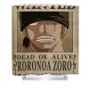 one piece wanted poster zoro niklas andersen - Anime Shower Curtain Shop