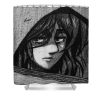 pieck from aot levon christian - Anime Shower Curtain Shop