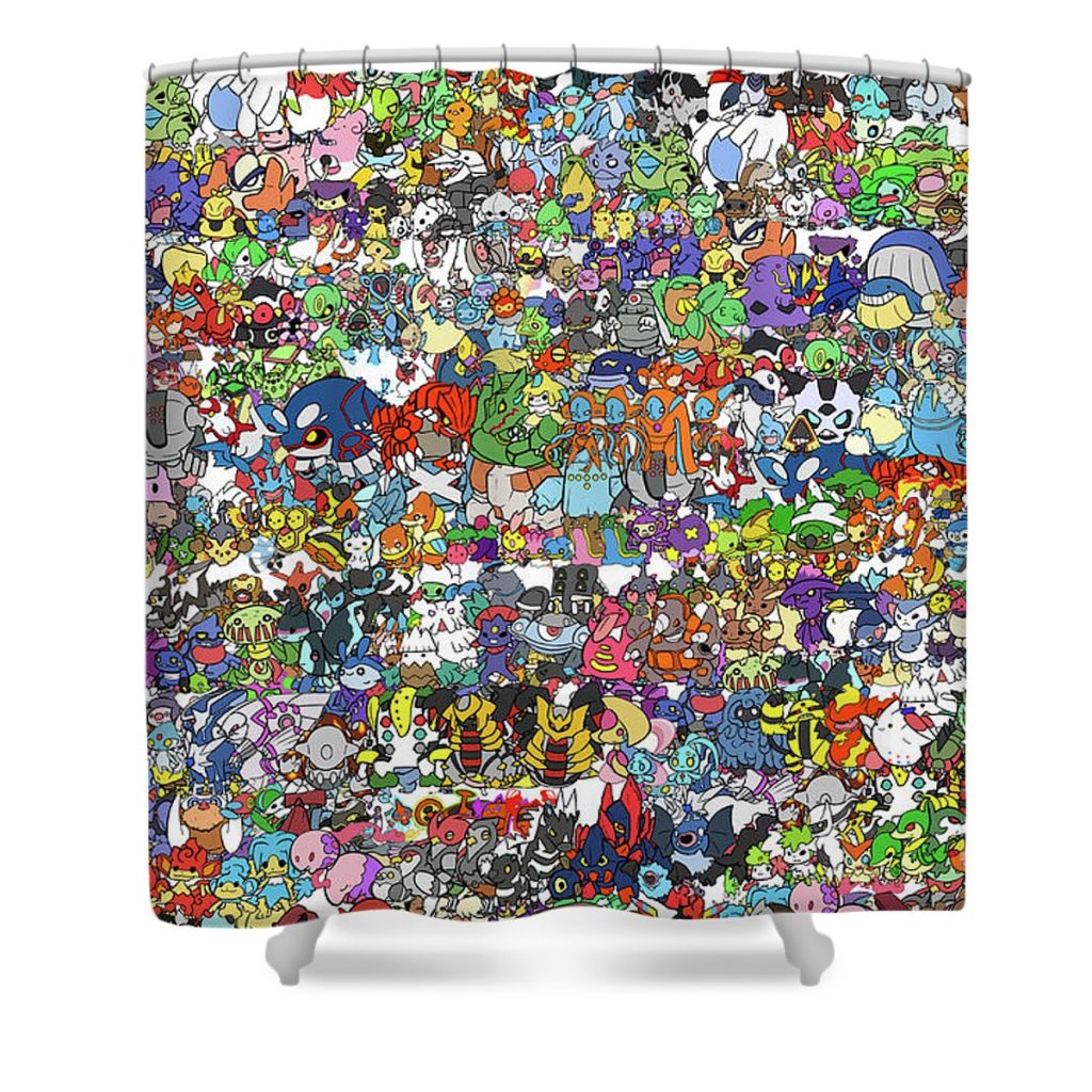 pokemon mark ashkenazi - Anime Shower Curtain Shop