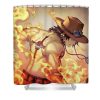 portas d ace one piece alexia chapuis - Anime Shower Curtain Shop