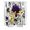 position go opponent minoru mineta my hero academia poster cute gift zery bart transparent - Anime Shower Curtain Shop