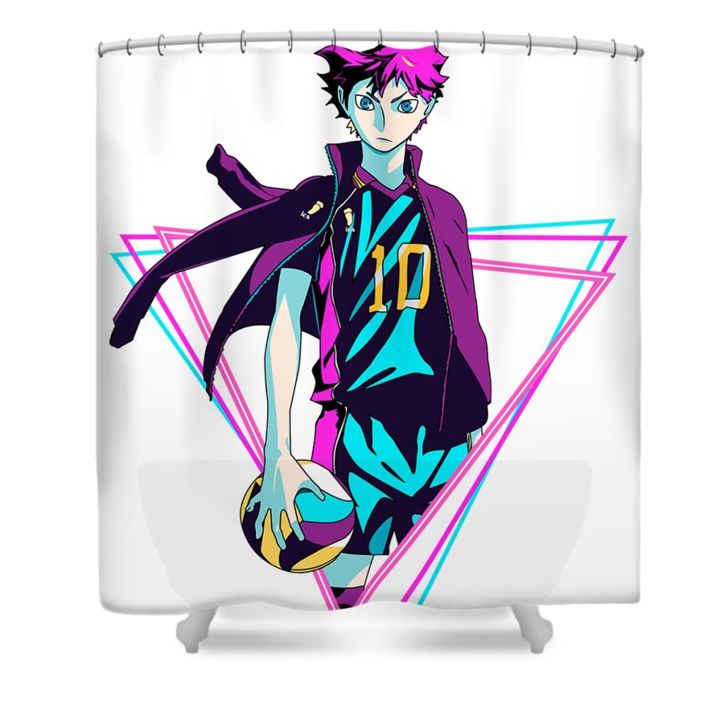 precious life shoyo hinata haikyuu funny inny shop transparent - Anime Shower Curtain Shop