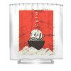 ramen sara morrill transparent - Anime Shower Curtain Shop