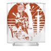 retro viking vinland saga anime gifts for fans lotus leafal transparent - Anime Shower Curtain Shop