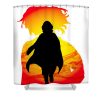 retro vintage takemichi movies hanagaki love you mizorey tee transparent - Anime Shower Curtain Shop