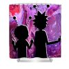 rick and morth tk whims - Anime Shower Curtain Shop