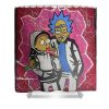 rick and morty charles crook - Anime Shower Curtain Shop