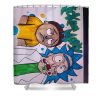 rick and morty jaivon butlerhill - Anime Shower Curtain Shop