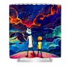 rick and morty soraya p coughlan - Anime Shower Curtain Shop