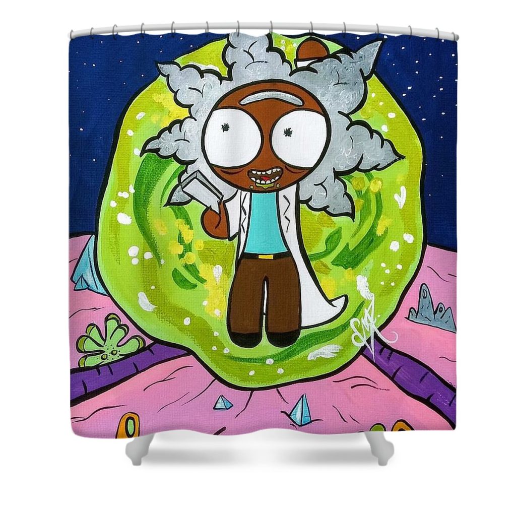 ricky justine jones - Anime Shower Curtain Shop