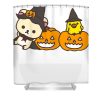 rilakkuma halloween dhbubble transparent - Anime Shower Curtain Shop