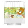 rolakkuma ciao jeky transparent - Anime Shower Curtain Shop