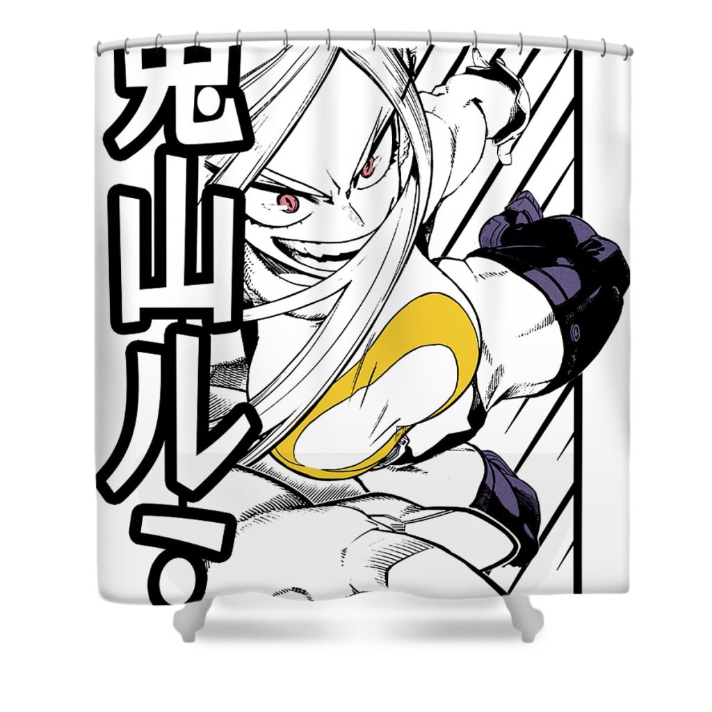 rumi usagiyama rabbit hero mirko miruko bnha mha my hero academia arteasywars transparent - Anime Shower Curtain Shop