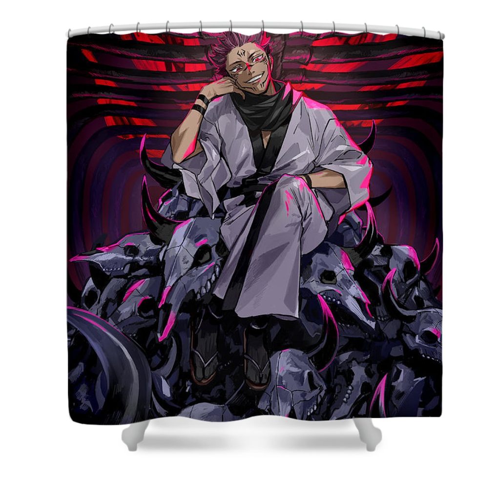 ryomen sukuna nerv asca - Anime Shower Curtain Shop