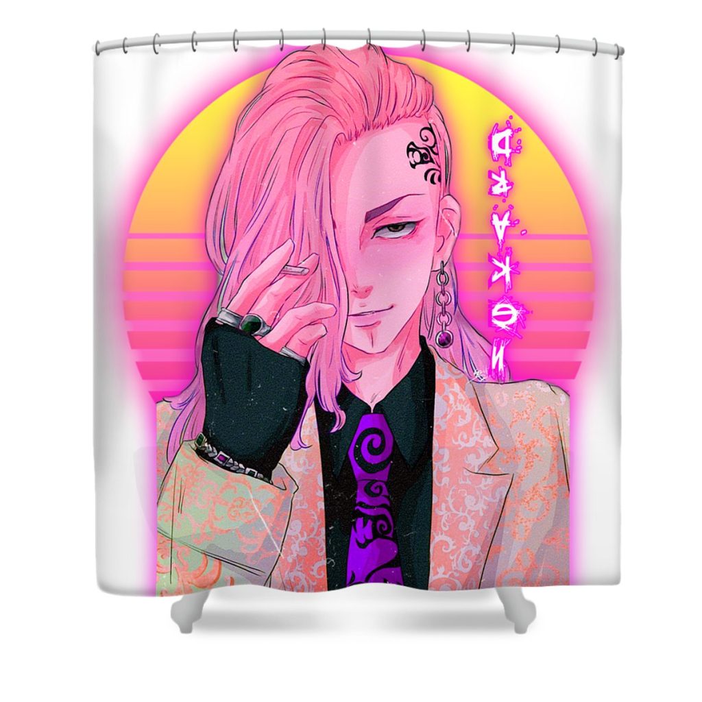 ryuguji ken ratna utari transparent - Anime Shower Curtain Shop