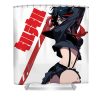 ryuko matoi scissor blade ubung sartika transparent - Anime Shower Curtain Shop