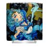 sailor mercury sarah mills - Anime Shower Curtain Shop