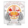 saitamas gym monkeyman transparent - Anime Shower Curtain Shop