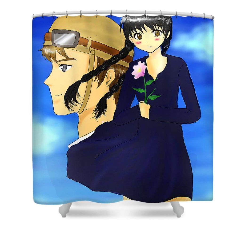 sheeta my lovely daniel niel - Anime Shower Curtain Shop