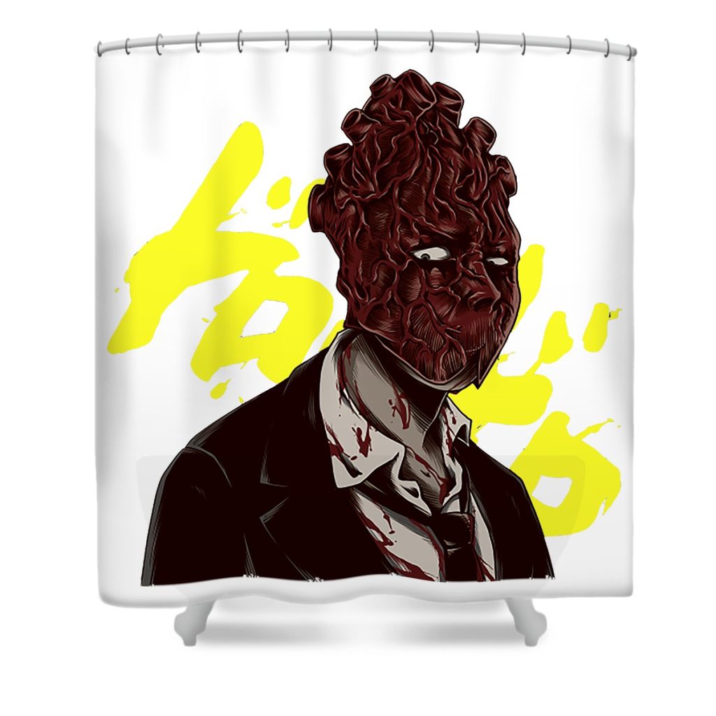 shine monster rotra nostra transparent - Anime Shower Curtain Shop