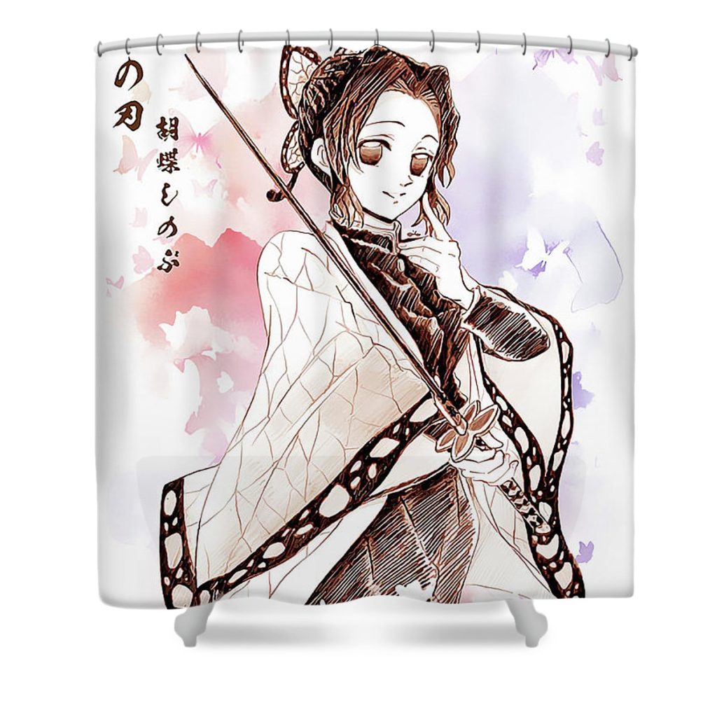 shinobu kocho camelia moldoveanu - Anime Shower Curtain Shop