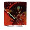 skull knight berserk lac lac - Anime Shower Curtain Shop