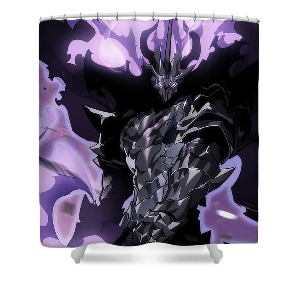 solo leveling shadow monarch nguyen hai - Anime Shower Curtain Shop