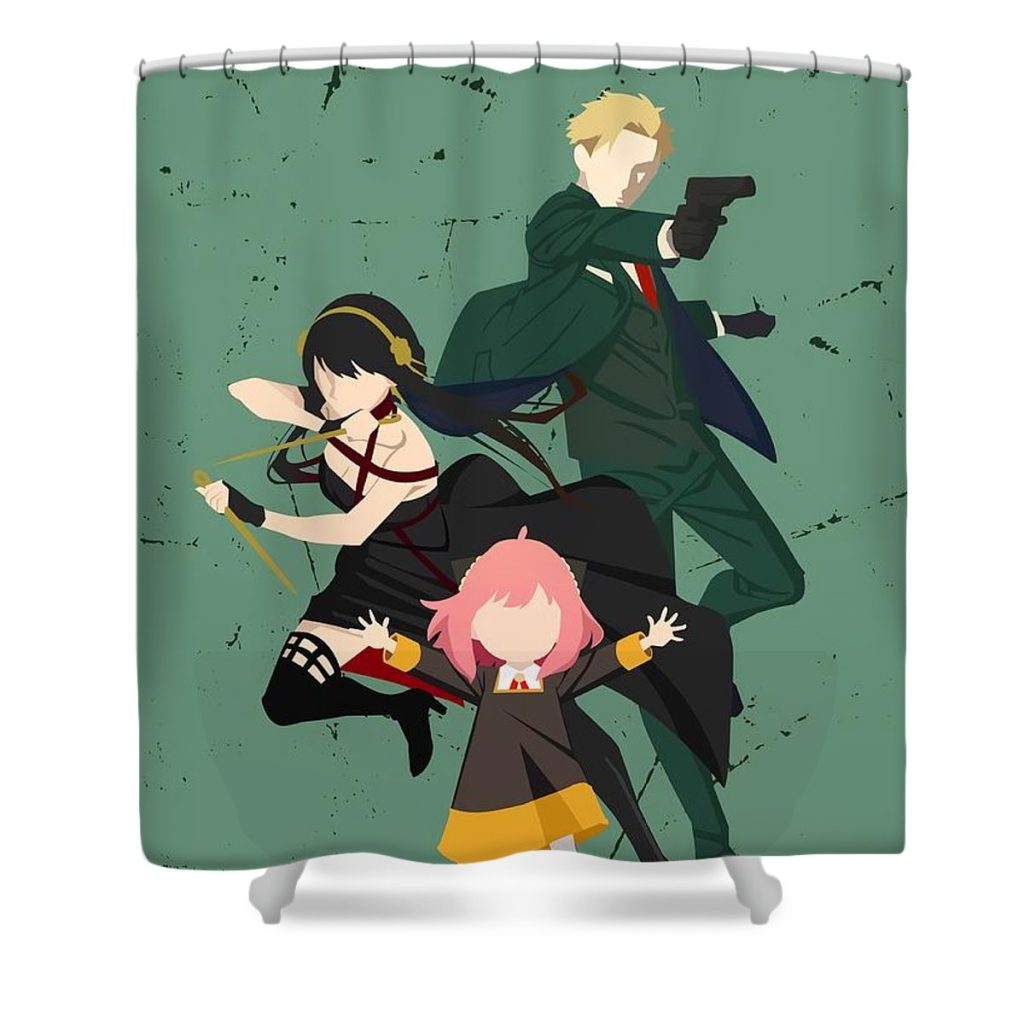 spy x family poster williams candice - Anime Shower Curtain Shop