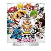 strawhat pirate one piece aditya sena transparent - Anime Shower Curtain Shop