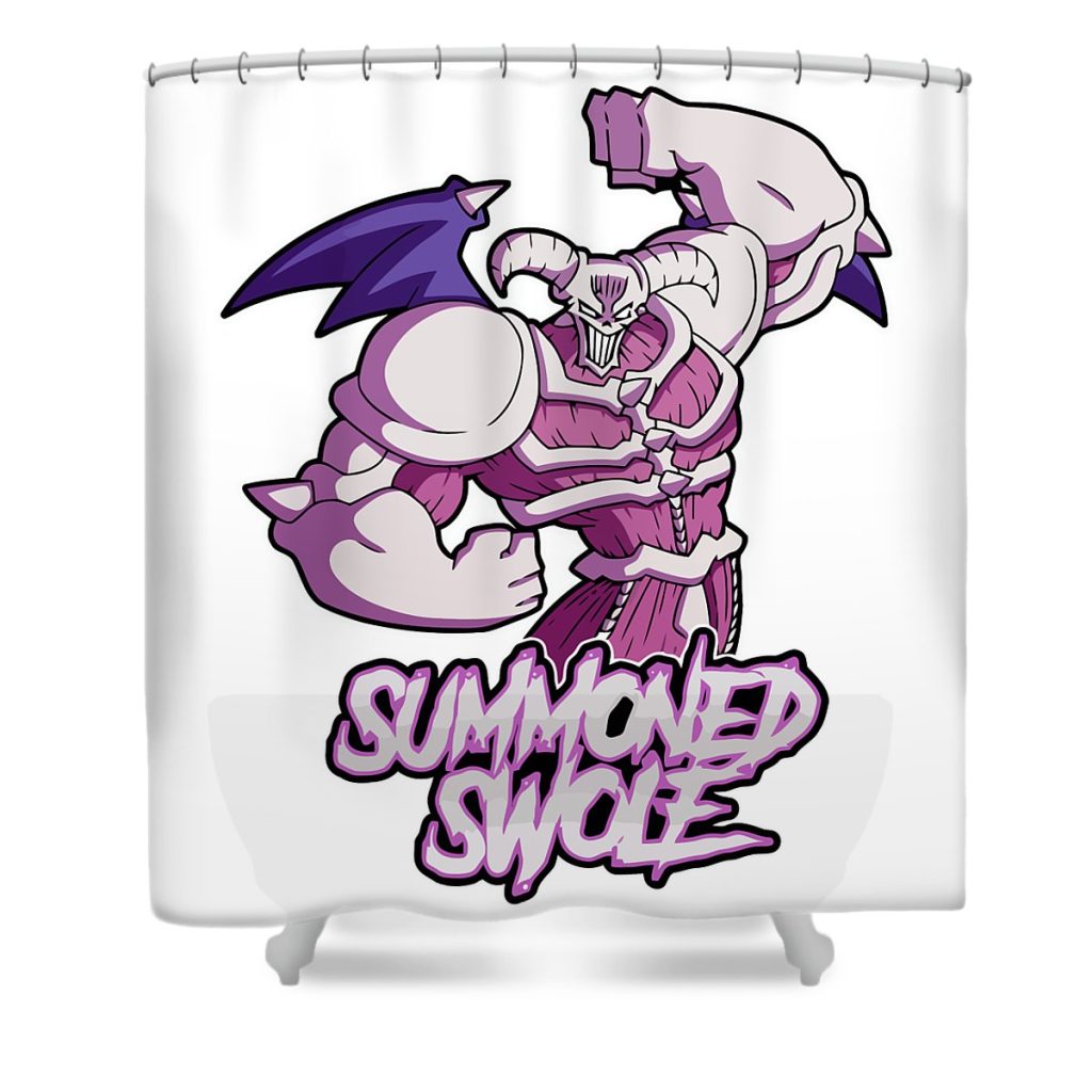 summoned swole dewi laksita transparent - Anime Shower Curtain Shop